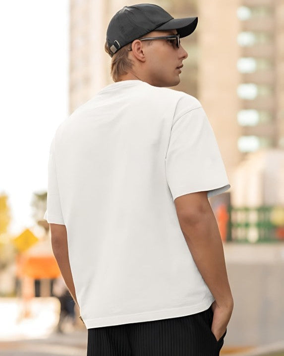 Ride Fast | Live Hard - Oversized Tee - White