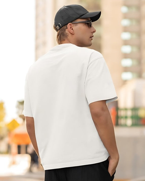 Two Wheels | One Love - Oversized Tee - White