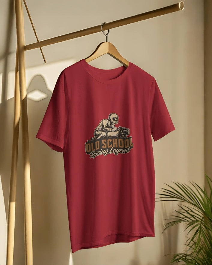 Old School Racing Legend - Premium Tee- Red