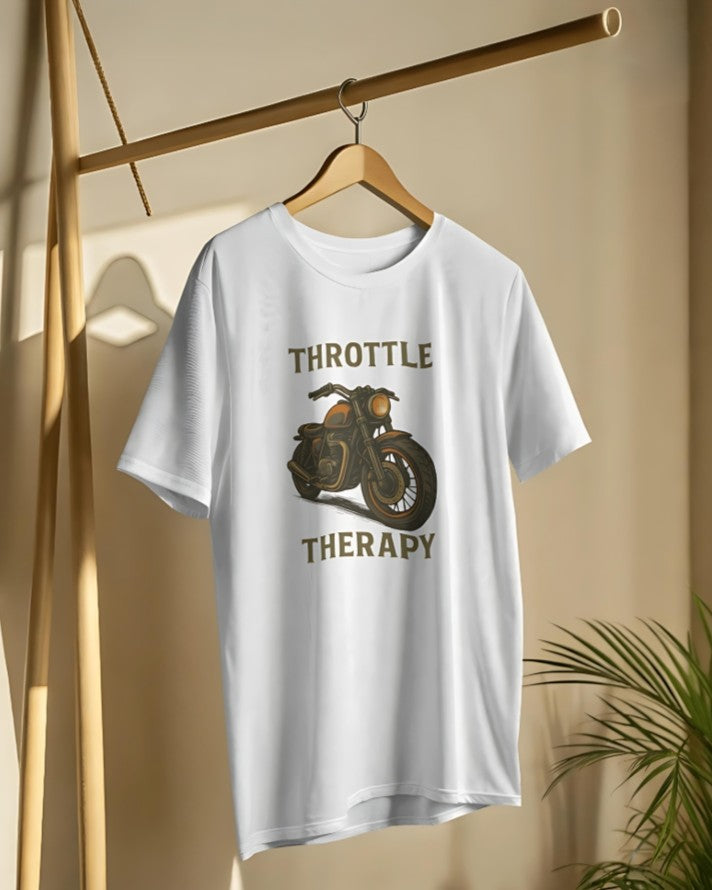 Throttle Therapy Premium Tee - White