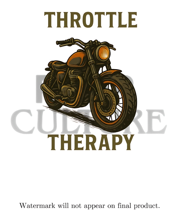 Throttle Therapy Premium Tee - White