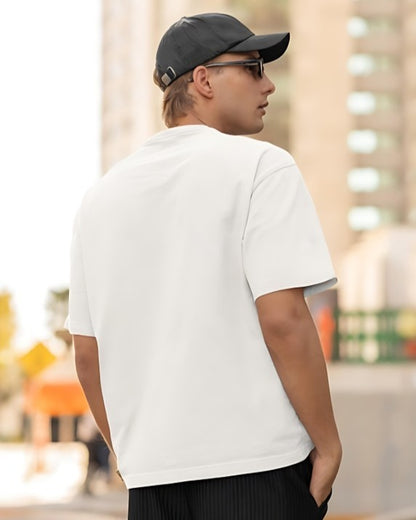 Two Wheels | One Love - Oversized Tee - White