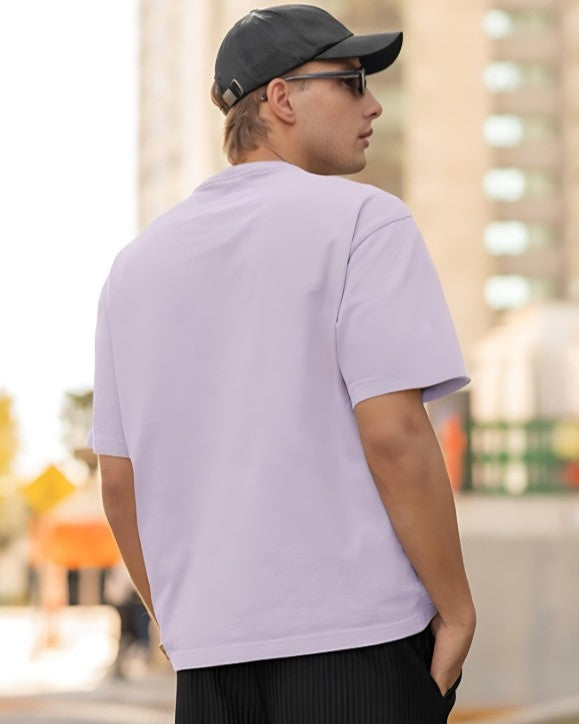 Ride Fast | Live Hard - Oversized Tee - Lavender