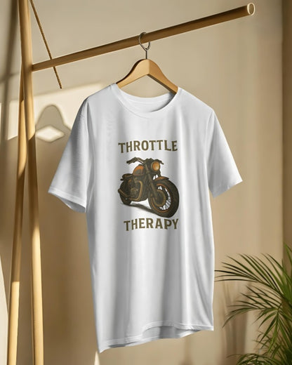 Throttle Therapy Premium Tee - White