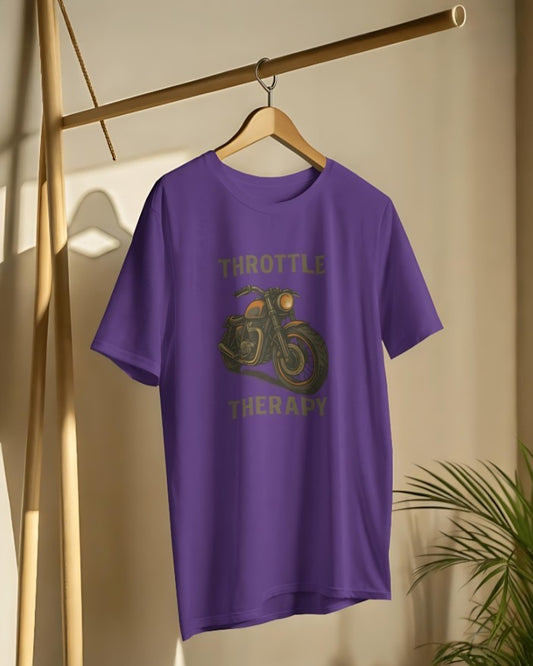 Throttle Therapy Premium Tee - Purple