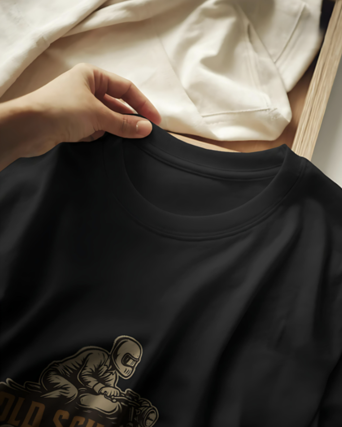 Old School Racing Legend - Premium Tee- Black